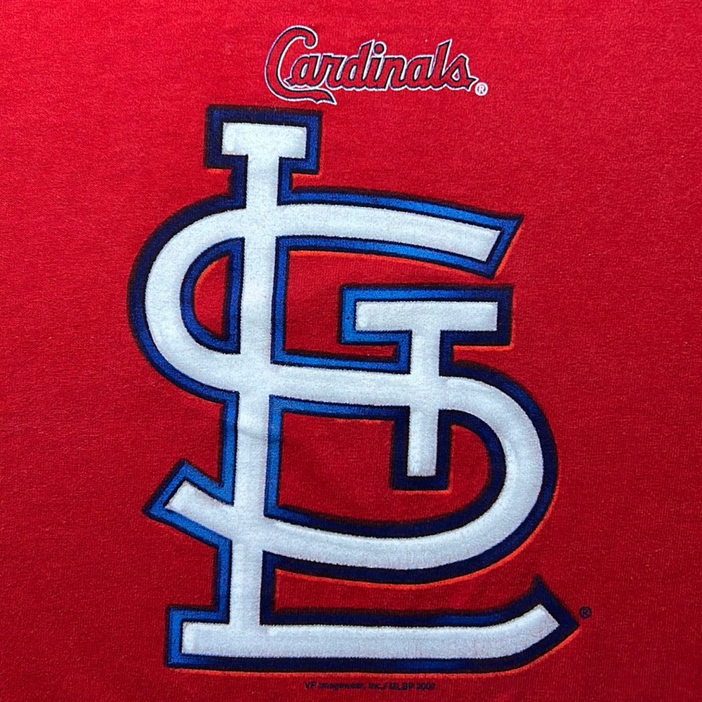 St. Louis Cardinals - Short Sleeve - Red T-shirt - Emblem on front - 2XL - $20